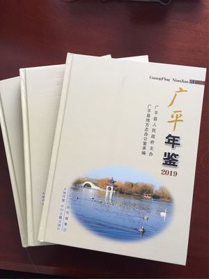 《廣平年鑒》2019出版發行 記錄時代發展，傳承地方文化